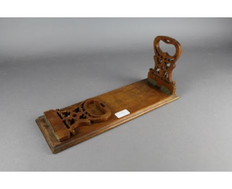 Folding book trough