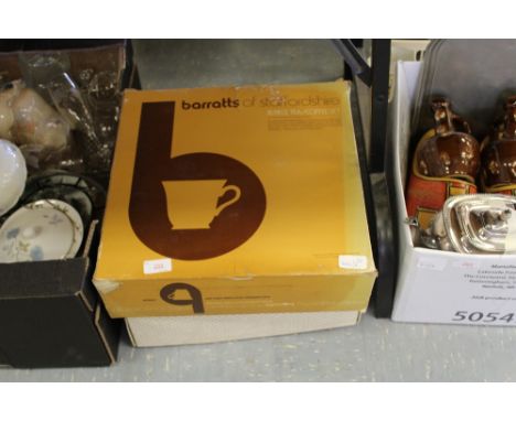 Boxed Noritake tea wares & boxed Barrats tea/coffee service