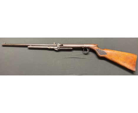 BSA .177 cal Light Pattern Standard Air Rifle with 430mm long barrel. Serial number L22575. Circa 1919-1936. Working order. O