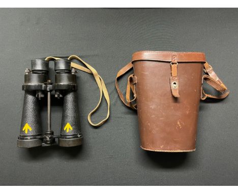 WW2 British Royal Navy issue Barr &amp; Stroud 7 x CF41 Binoculars. AF No. 1900A. Serial number 69258 (Dated between 1939-194