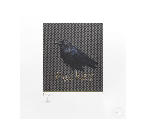Charming Baker (b.1964) ''The Throbbing Realisation'' (2011) Signed, inscribed, stamped and numbered 147/250, giclee print wi