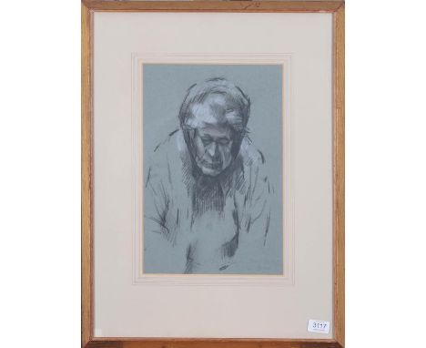 Harold Riley DL, DLitt, FRCS, DFA, ATC (b.1934) ''Study for Woman Stoning the Step'' Signed, inscribed and dated (19)62, past