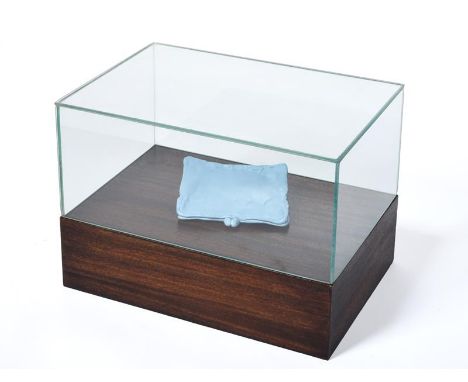 James White and Tim Steward (Contemporary) ''The Brown Purse (1999) Ceramic, wood, glass and cellulose paint, 25.5cm by 35cm 