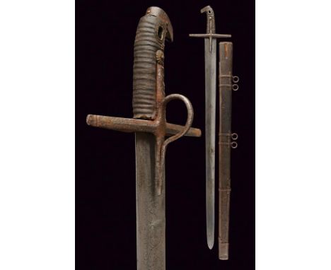 dating: early 18th Century provenance: Poland, Straight, double-edged blade of lenticular section, engraved at the forte with