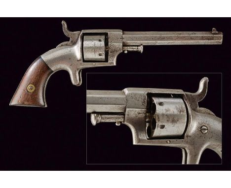 dating: Third quarter of the 19th Century provenance: USA, Octagonal, rifled, cal. 32 rimfire barrel, with fore-sight, remain