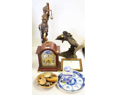 A limited edition figure by Tom Mackie 'The Sea Maid' for Heredities Ltd, number 1903/3000 with certificate; an H.Samuel Geor