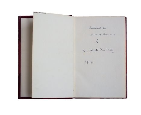 CHURCHIll (W.S)  The Second World War.  First Edition, 6 vols. folded maps (some with outline colour), others in text, 2 fold