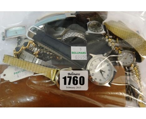 A gentleman's 9ct gold circular cased Accurist Automatic Shockmaster wristwatch, the signed circular silvered dial with centr