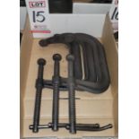 LOT - (3) WILTON 6" C-CLAMPS