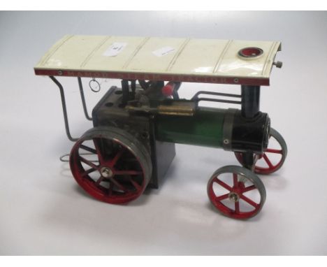 A Mamod SR,1 live steam road roller , boxed, another and two Showman's engines, unboxed (4)  