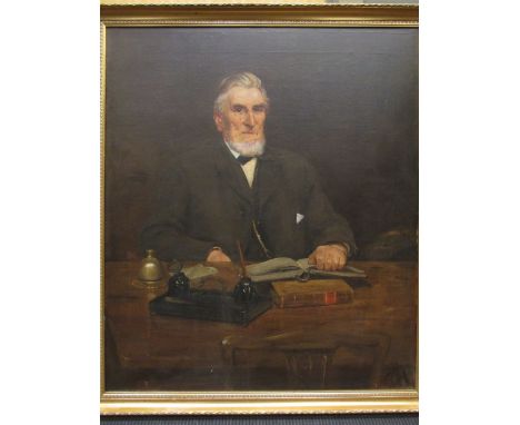 American School, Portrait of a gentleman, possibly of John Muir (1838-1914), an important American conservationist, the found