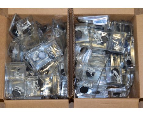 Very good quantity of Dark Age metal wargaming figures, all duplicates in clear unmarked clamshell package. These were given 