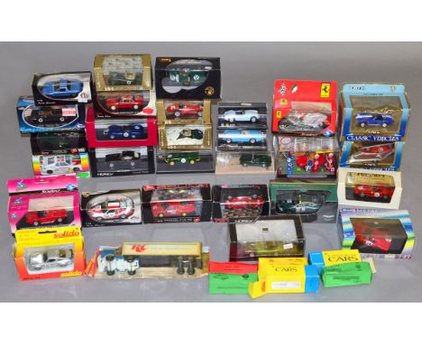 Quantity of assorted diecast models by Solido, Sear Models, ERTL, Revell and similar. All boxed, conditions vary.