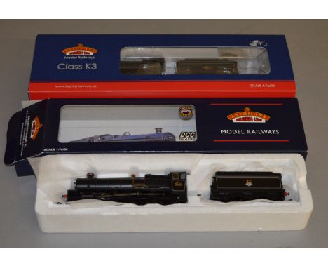 OO Gauge. Two boxed Bachmann DCC Ready Locomotives, 32-002 5960 'Saint Edmund Hall' and 32-280 61869 Class K3. Both appear G+