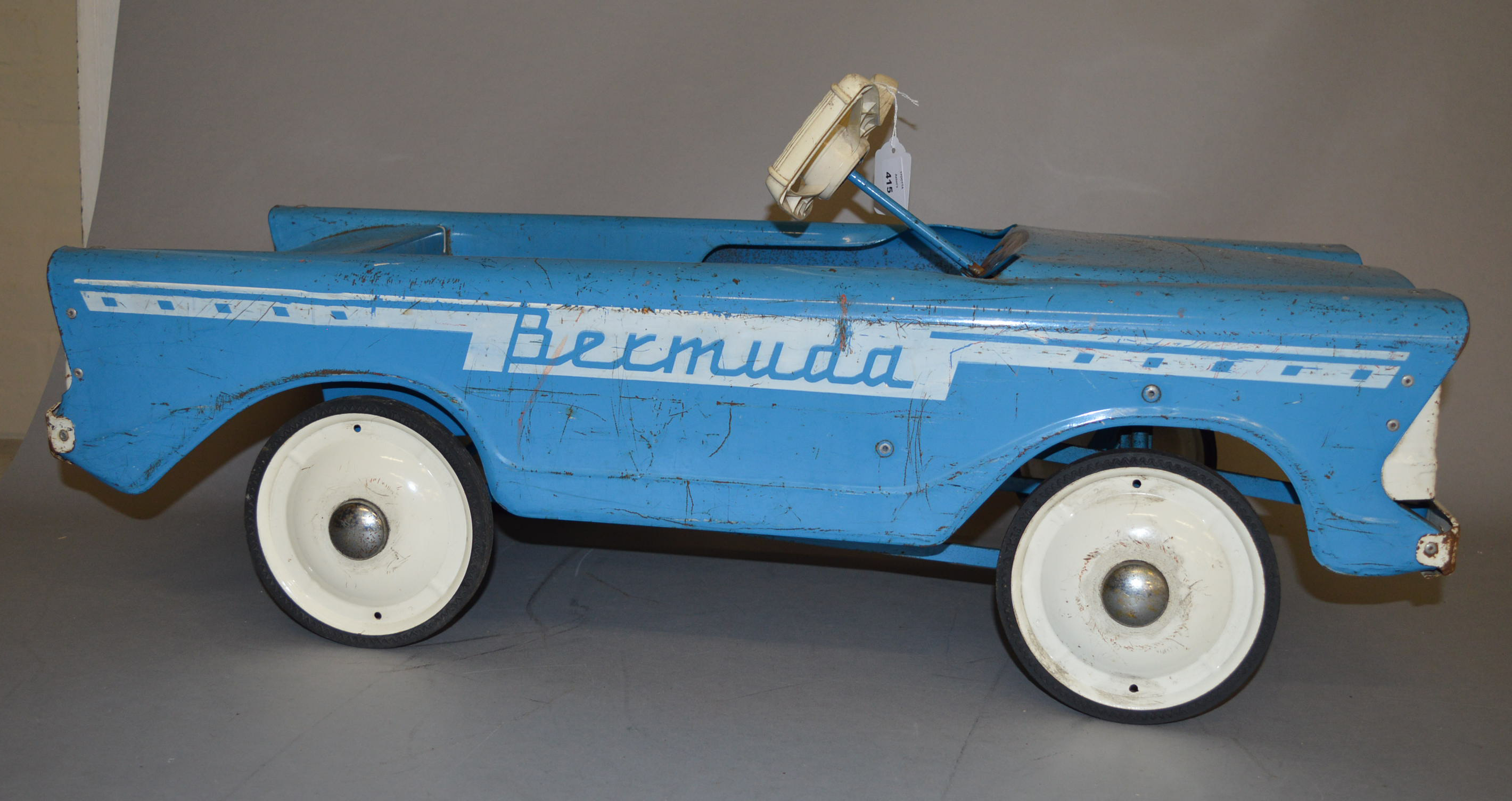 Triang Bermuda pedal car in blue. F.