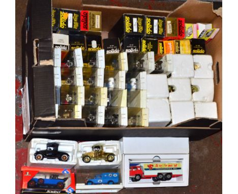 Good quantity of Solido diecast models. Mostly boxed, G-VG. (approx. 50)