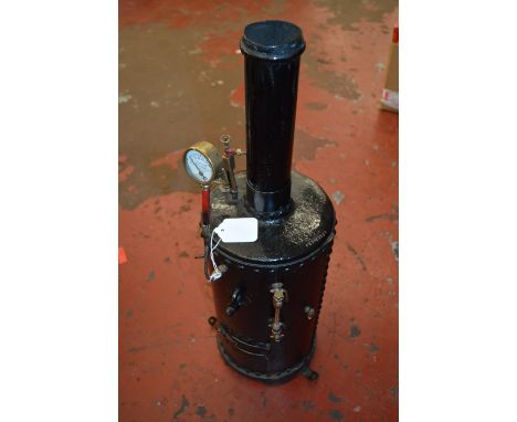 Vertical steam engine, 66cm tall.