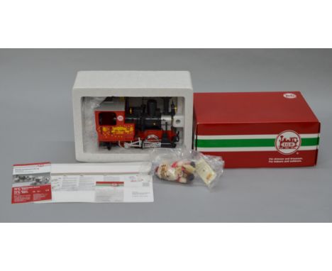 G gauge. LGB 24211 Steiff Stainz 2004 Christmas Locomotive. VG, boxed, includes Steiff teddy bear.