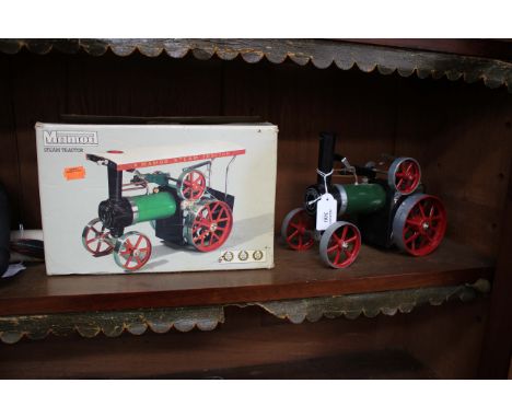 A MAMOD STEAM TRACTOR with original box 