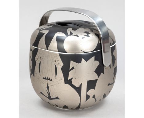 Schüssel m. Deckel 'Suomi', Rosenthal, Studio-Linie, 1970-80er Jahre, Formentwurf von Timo Sarpaneva, Dekorentwurf von HAP Gr