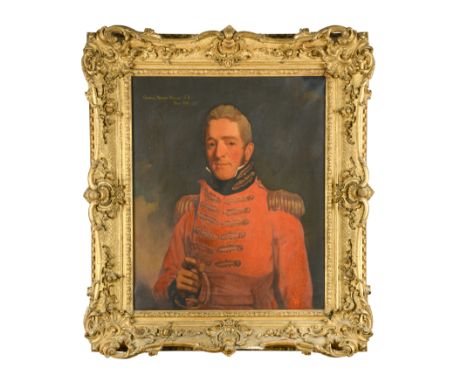 Portrait of Major General Norman MacLeod, CB of Gillen (1770-1831) half length, in a General officer's uniforminscribed with 