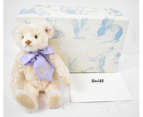 STEIFF; 'Steiff Club Annual Edition 2010 Teddy Bear', limited edition, boxed with certificate.