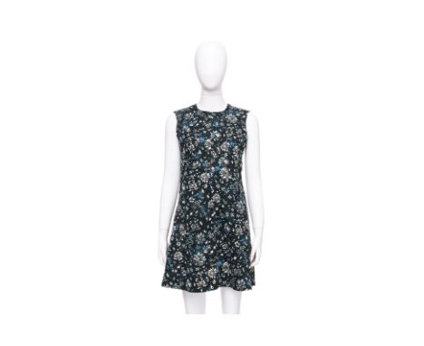 A LOUIS VUITTON FLORAL PRINT DRESS NICOLAS GHESQUIÈRE
All-over floral motif, structured heavyweight cotton, concealed back zi