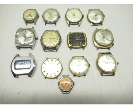 Ingersoll hand wound digital wristwatch, other mechanical and automatic wristwatches including Timex, Buler, Regency, Josman 