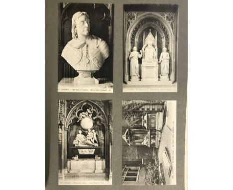 COLLECTION OF VARIOUS ART POSTCARDS ON PAGES 200+