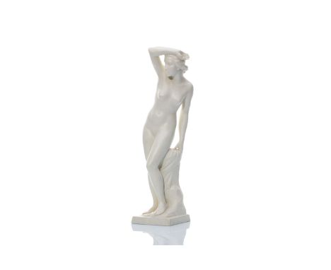 GIRL NUDE | Rosenthal (Germany / German) | biscuit, design Rudolf Kaesbach, model number 1655 | 37 cm | marked: from below | 