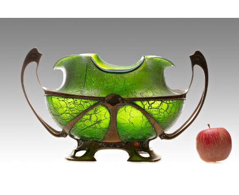 ART NOUVEAU JARDINIERE | Pallme &amp; Konig Habel, Kostany (Austrian / Czech 1st half of the 20th century) | 1st half of the 