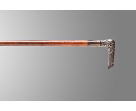 WALKING STICK WITH A SILVER HANDLE | Austria Hungary (turn of the 19th and 20th centuries) | turn of the 19th and 20th centur
