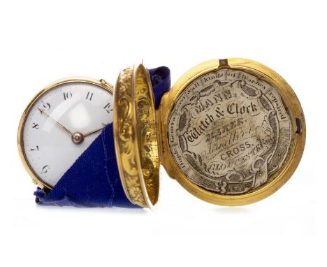 RARE EARLY EIGHTEENTH CENTURY PAIR CASED KEY WIND POCKET WATCH the movement signed Jos Smith Bristol, the round white dial wi