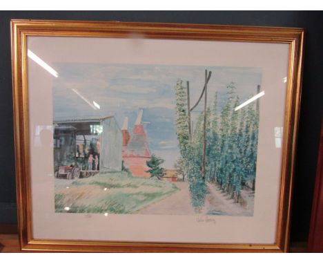 John Harvey 'Oust Houses' ltd edition print 69x57cm