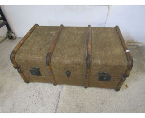 Vintage steamer trunk