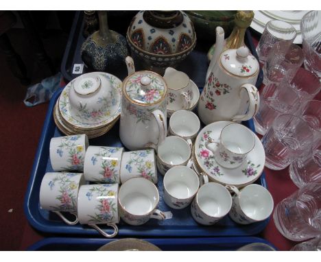 Hammersley and Staffordshire Coffee Services:- One Tray