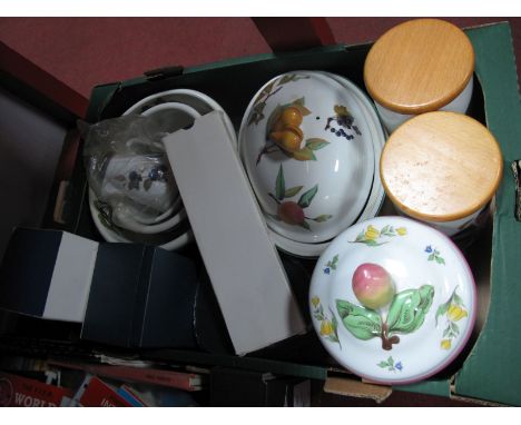 Portmeirion, Worcester 'Evesham' and  Oven to Table Ware:- One Box