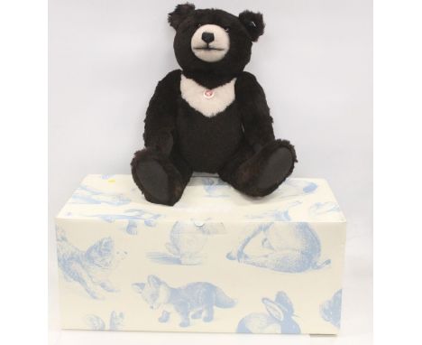 Steiff 036491 Teddy Bear Moon Ted, with certificate of authenticity, number 156 of 1,500, boxed, 60cm tall.