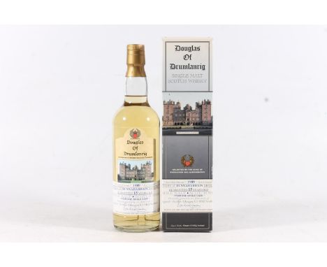 BUNNAHABHAIN 1989 15 year old single malt Scotch whisky, single cask specially selected by The Duke of Buccleuch and Queensbe