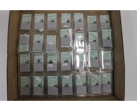 Bicyc-Led (Ralf Blast of Germany), thirty-three HO Scale bicycle models, shop price stickers for £21.50, total £709.50, each 