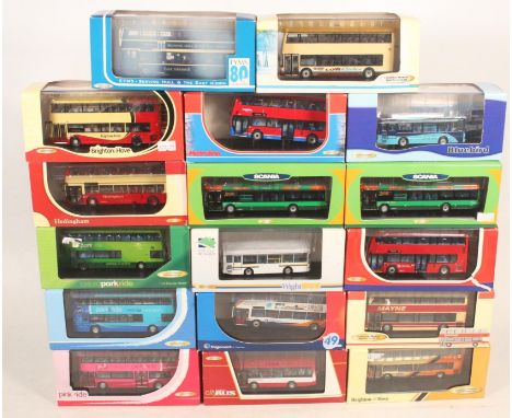 Creative Master Northcord Ltd of Hong Kong, seventeen 1:76 scale buses to include 7007 Scania OmniCity, 3010 TransBus Mini Po