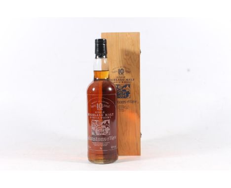 GLENFARCLAS 10 year old single malt Scotch whisky, bottled in 1997 to commemorate the 200th anniversary of Johnstons of Elgin