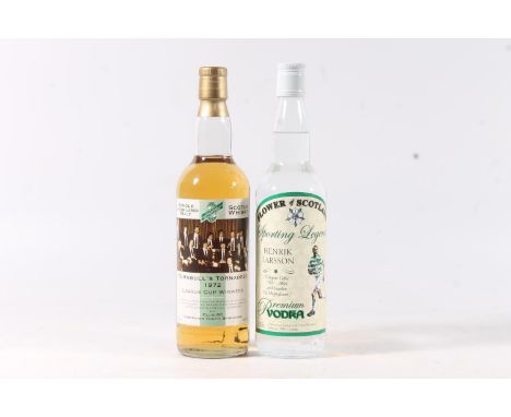 TURNBULLS TORNADOES 1972 league cup winners commemorative Highland single malt Scotch whisky bottled by Speyside distillery f