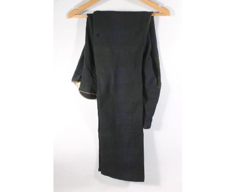 British Army uniform, three pairs of Scottish KOSB? tartan trousers, WWI, Boer War or earlier in style, with E Tautz &amp; So