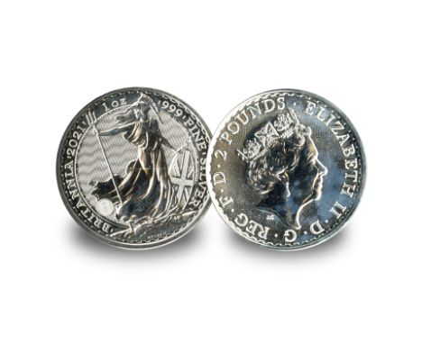 2021 Britannia 1oz Silver Coin: The 2021 Britannia 1oz silver coin is part of the first generation of new extra-secure bullio