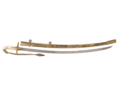 Victorian British Diplomatic Service Mameluke hilted Sword.  A scarce example, modelled on the 1831 pattern General Officer S