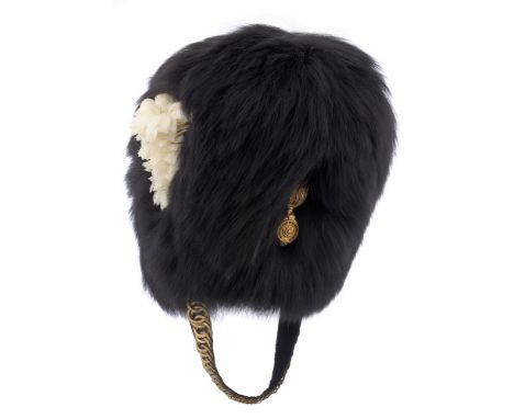 Royal Fusiliers Attributed Officer's Fur Cap A good example attributed by the vendor to have been worn by Colonel H Parsons o