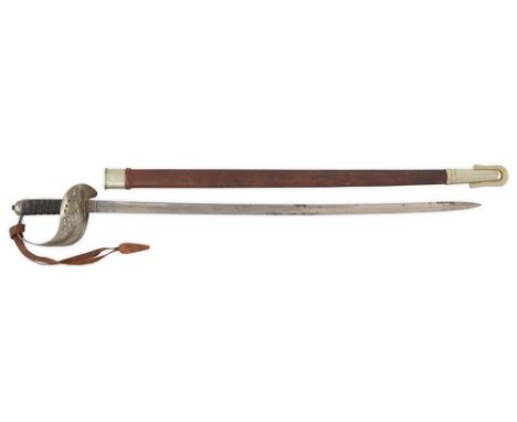 Victorian / Edward VIII Infantry Pattern Sword.  An interesting example, possible a family sword used by an Officer of the In