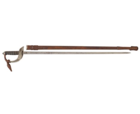 George V Infantry Pattern Officer's Levee Pattern Sword  A good and scarce example, with narrow levÃ©e width blade etched wit