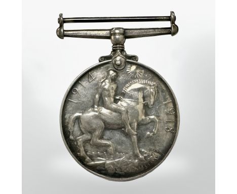 A First World War British War Medal named to 24221 R. D. A. Gregory R.N.R.